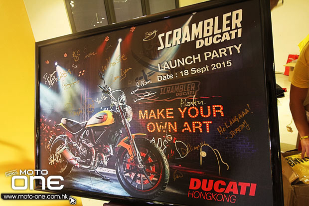 2015 ducati Scrambler Fever Night Party