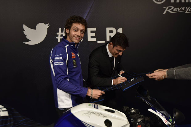 2015 Valentino Rossi VR46 Yamaha YZF-R125