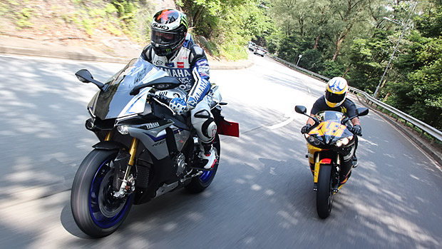 2015 yamaha yzf-r1m test