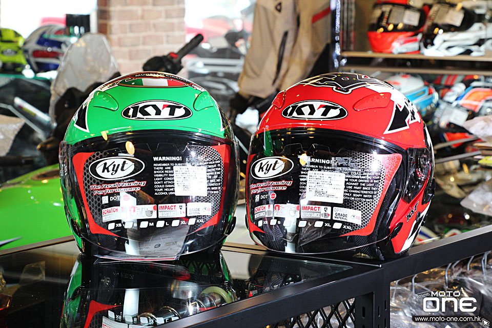 2015 Kyt Galaxy Slide helmet