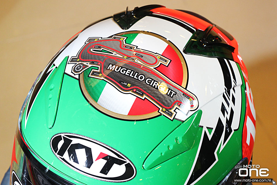 2015 Kyt Galaxy Slide helmet