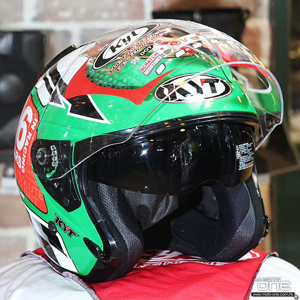 2015 Kyt Galaxy Slide helmet