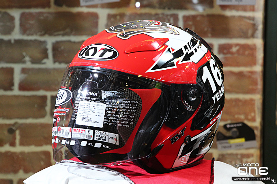 2015 Kyt Galaxy Slide helmet