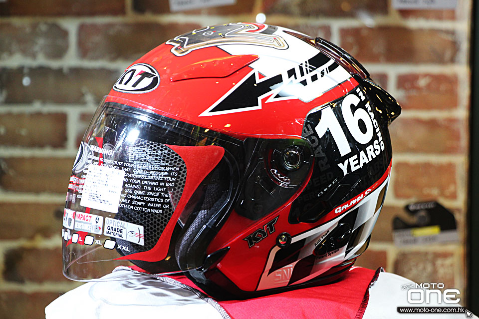 2015 Kyt Galaxy Slide helmet