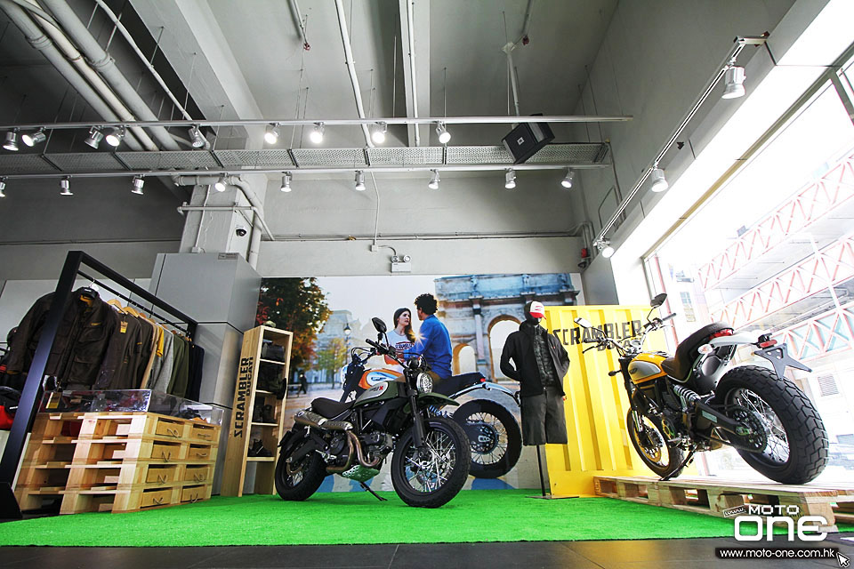 2015 DUCATI SCRAMBLER SHOWROOM