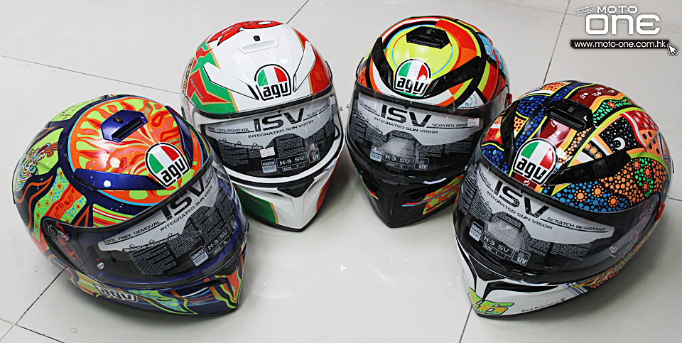 2015 AGV K3 SV HELMET