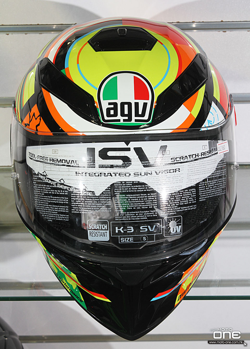 2015 AGV K3 SV HELMET