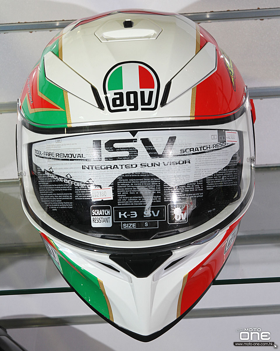 2015 AGV K3 SV HELMET