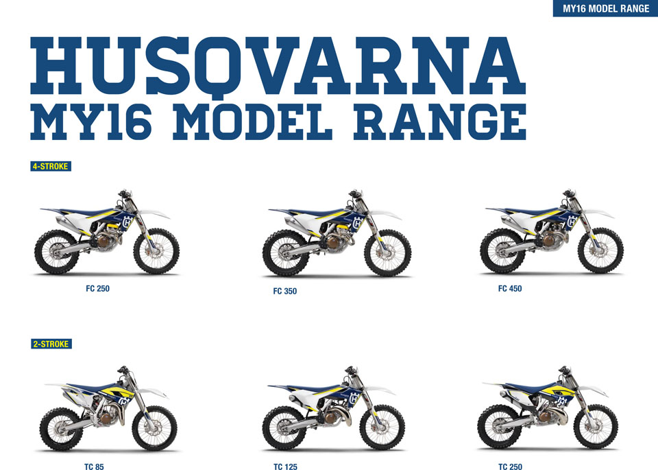 2016 Husqvarna Motocross