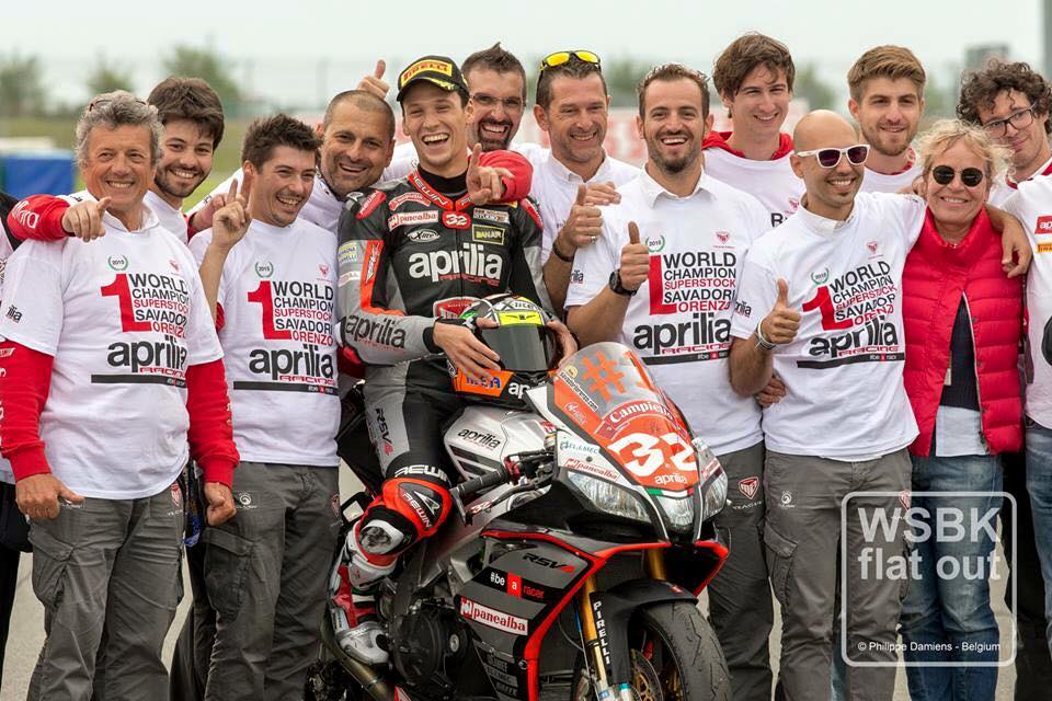 2015 Aprilia RSV4RF STK1000 Champion