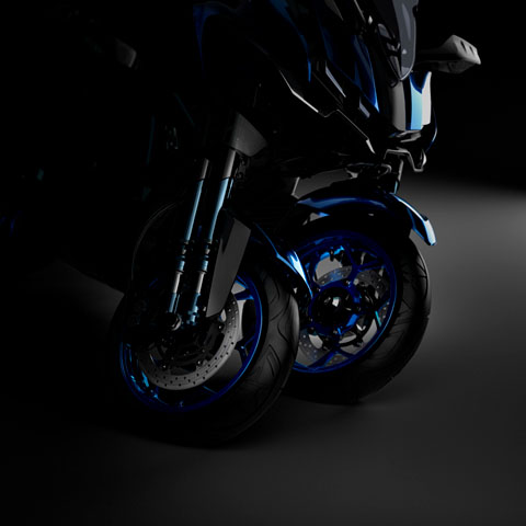 Yamaha's Leaning Multi-Wheel 