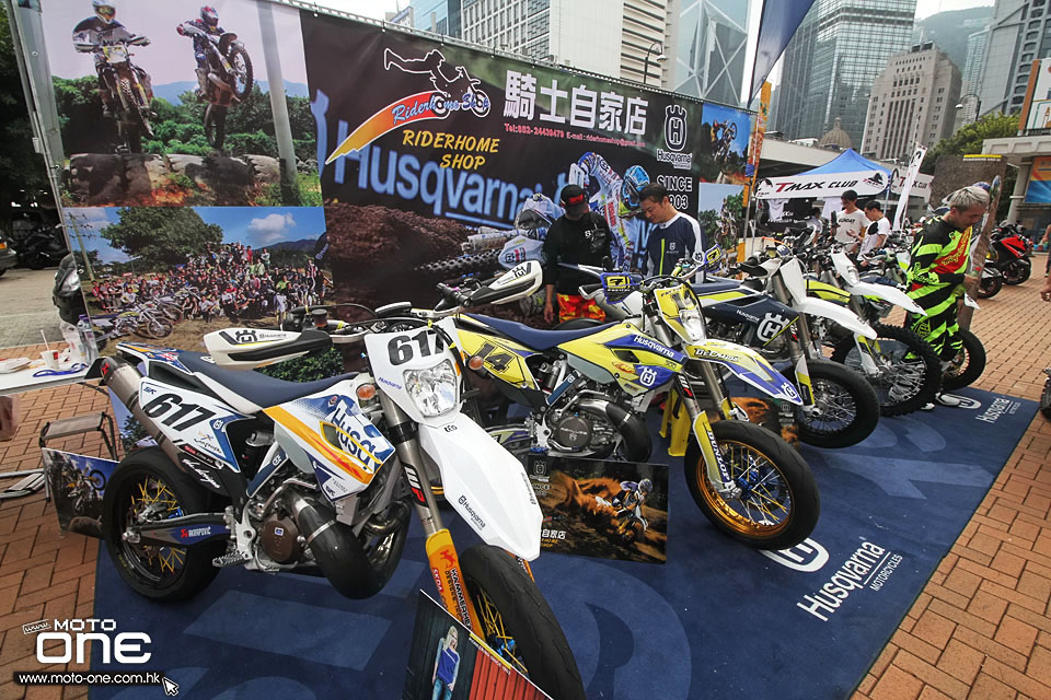 2015 HUSQVARNA RIDERHOMESHOP HK BIKESHOW