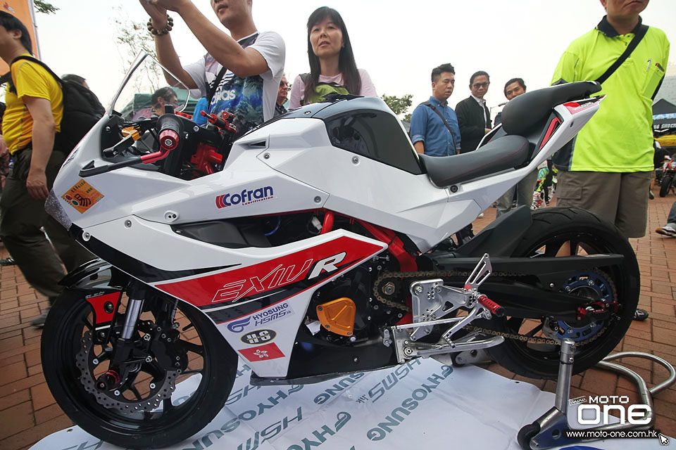 2015 hyosung daelim hk bikeshow