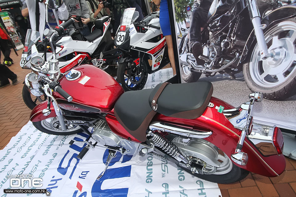 2015 hyosung daelim hk bikeshow