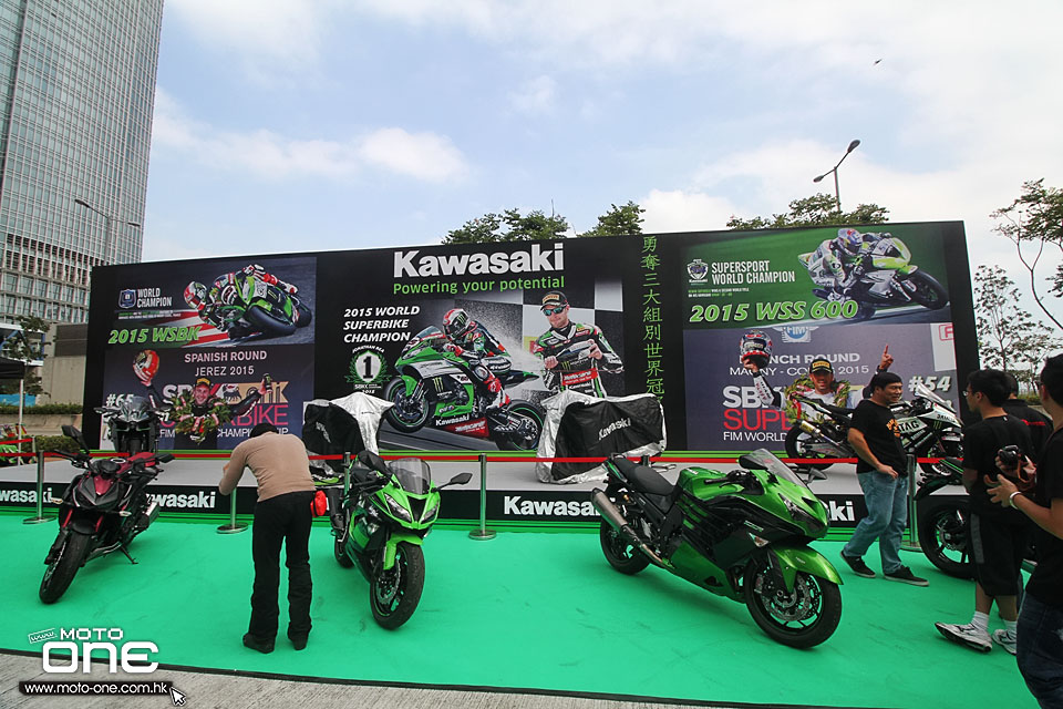 2015 KAWASAKI TITANIC HK BIKESHOW