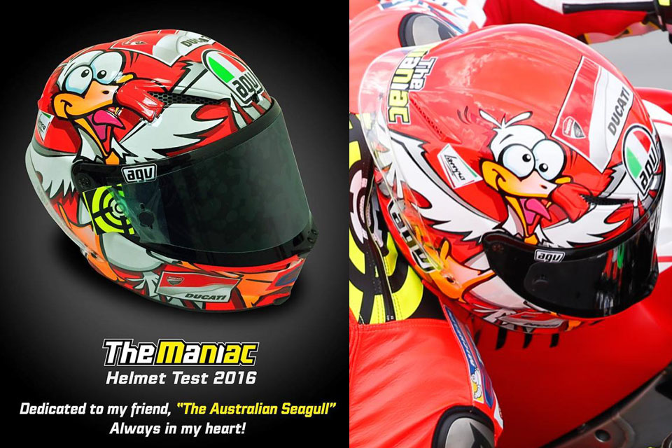 2016 AGV HELMET Andrea Iannone