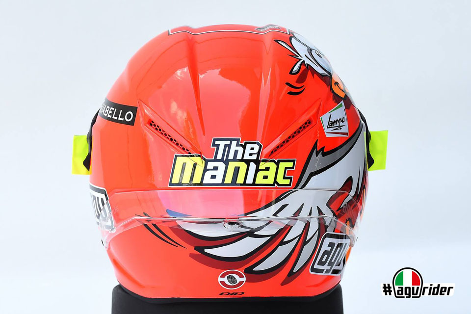 2016 AGV HELMET Andrea Iannone