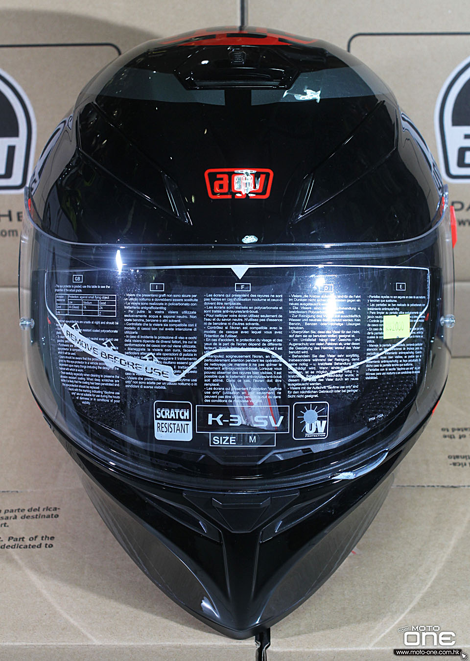 2016 AGV K3 SV HELMETS