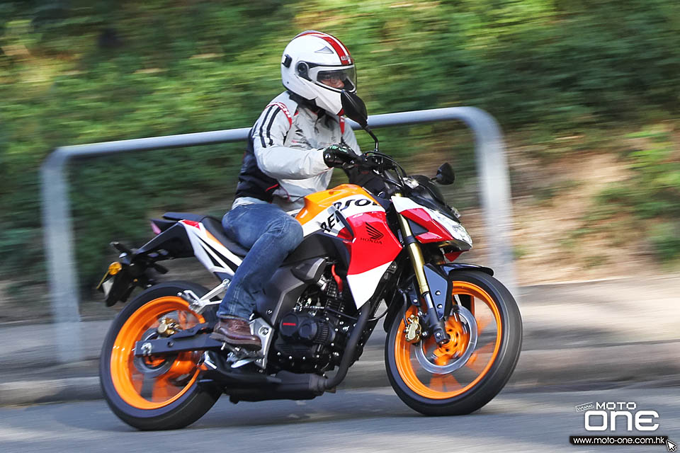 2016 HONDA CB190R TEST