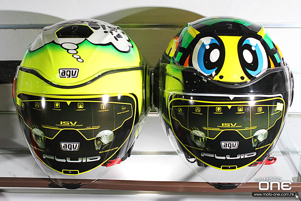 2016 AGV FLUID HELMETS