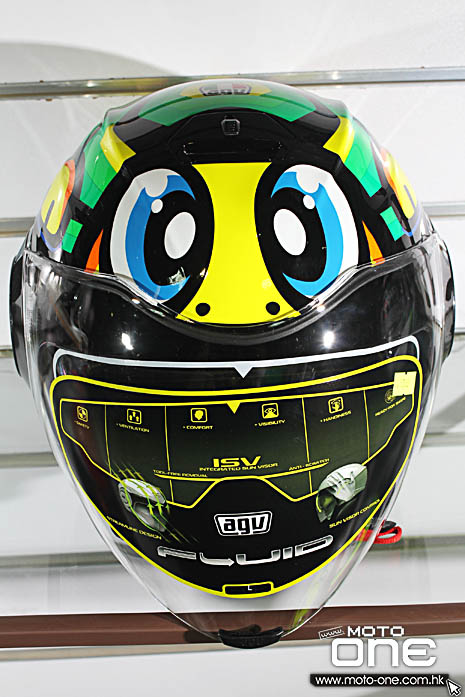 2016 AGV FLUID HELMETS