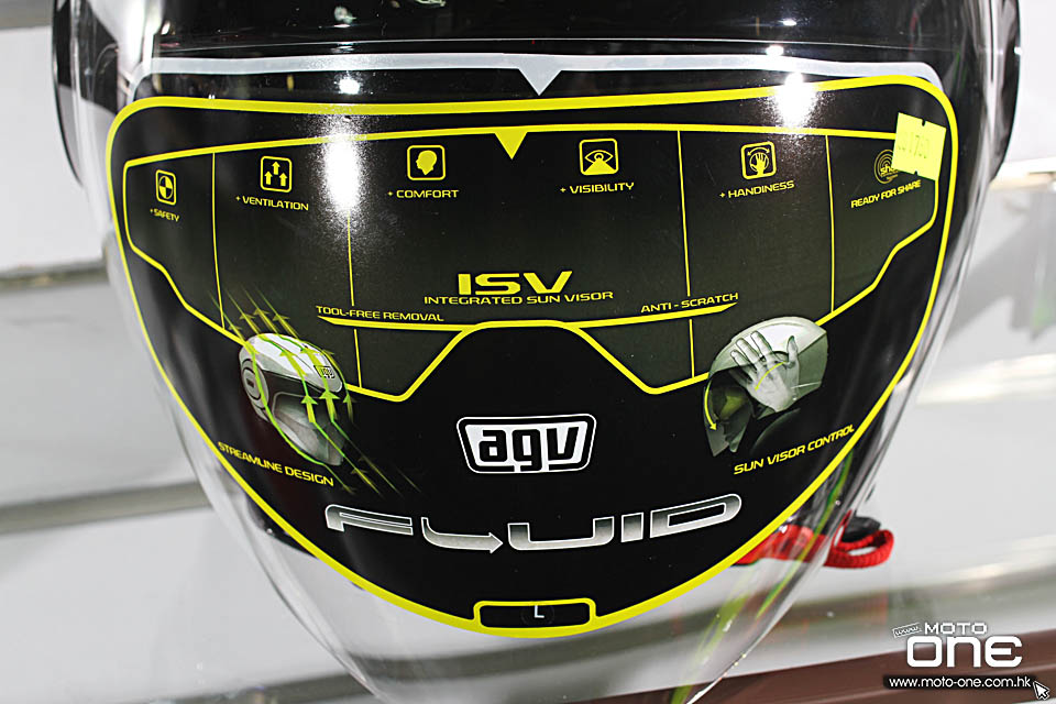 2016 AGV FLUID HELMETS