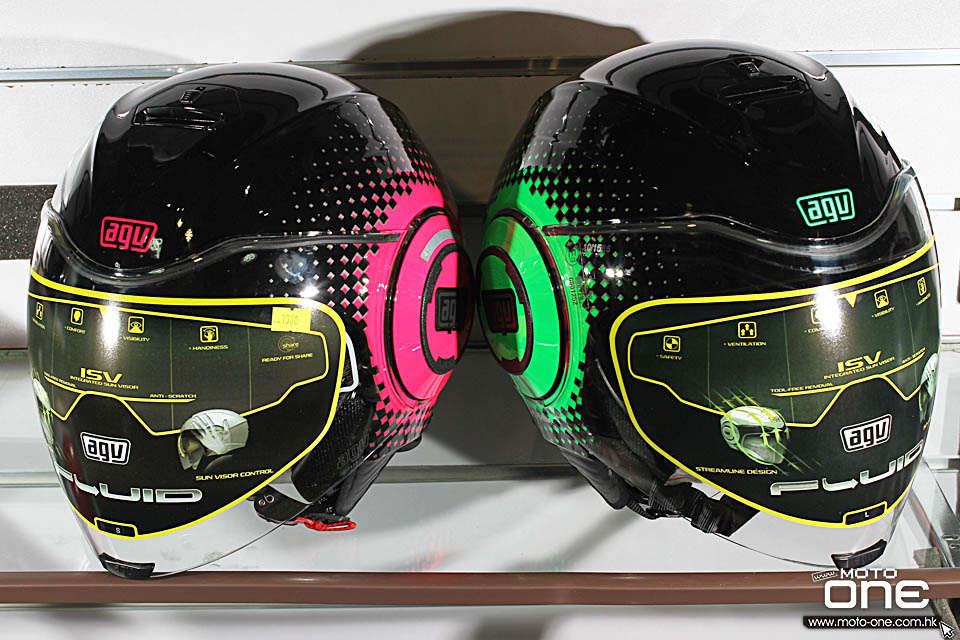 2016 AGV FLUID HELMETS