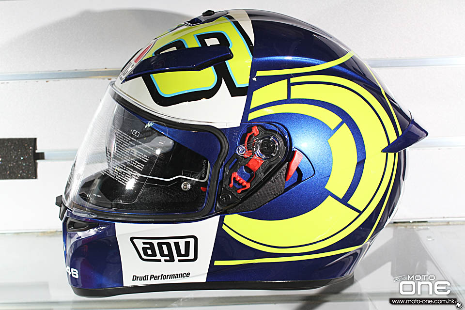2016 AGV K3 SV Winter test 2012 blue