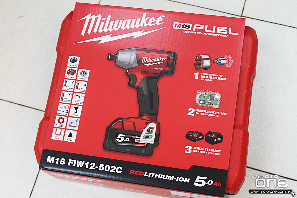 2016 MILWAUKEE M18FIW12 502C