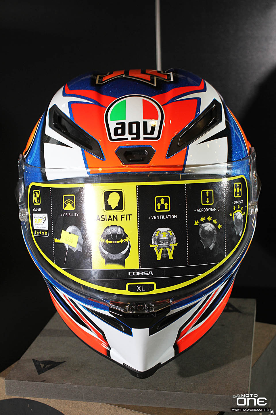 2016 AGV PISTA GP CORSA FLUID