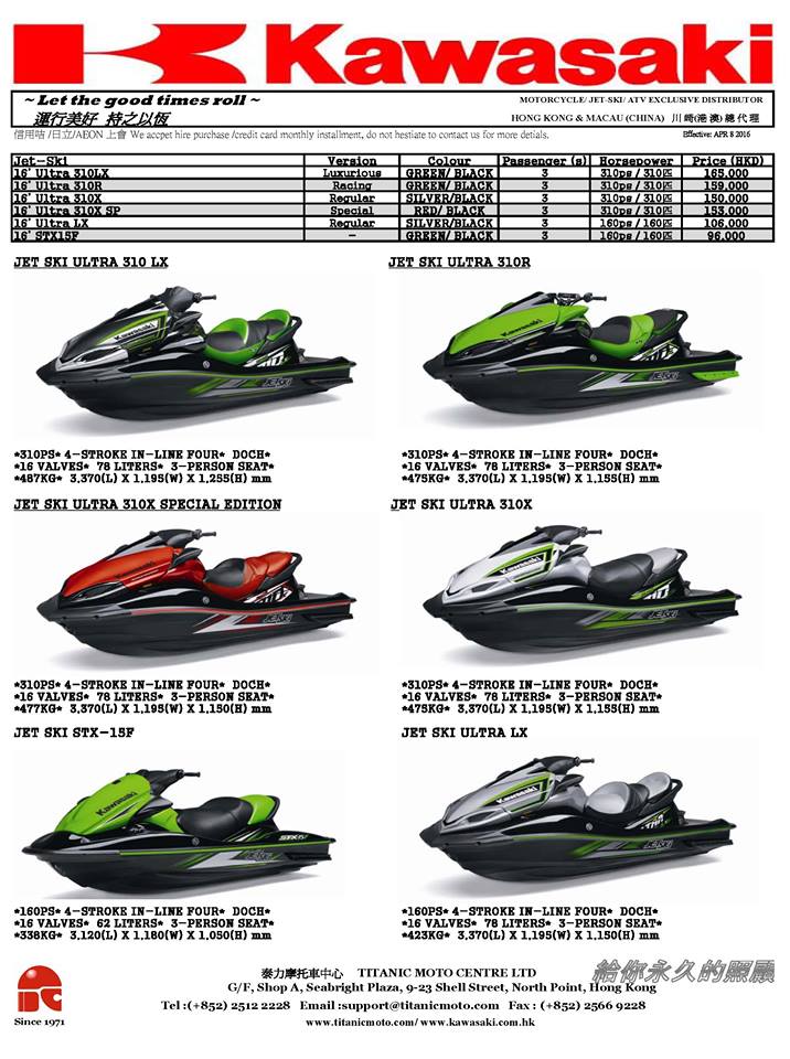 2016 KAWASAKI JET SKI 