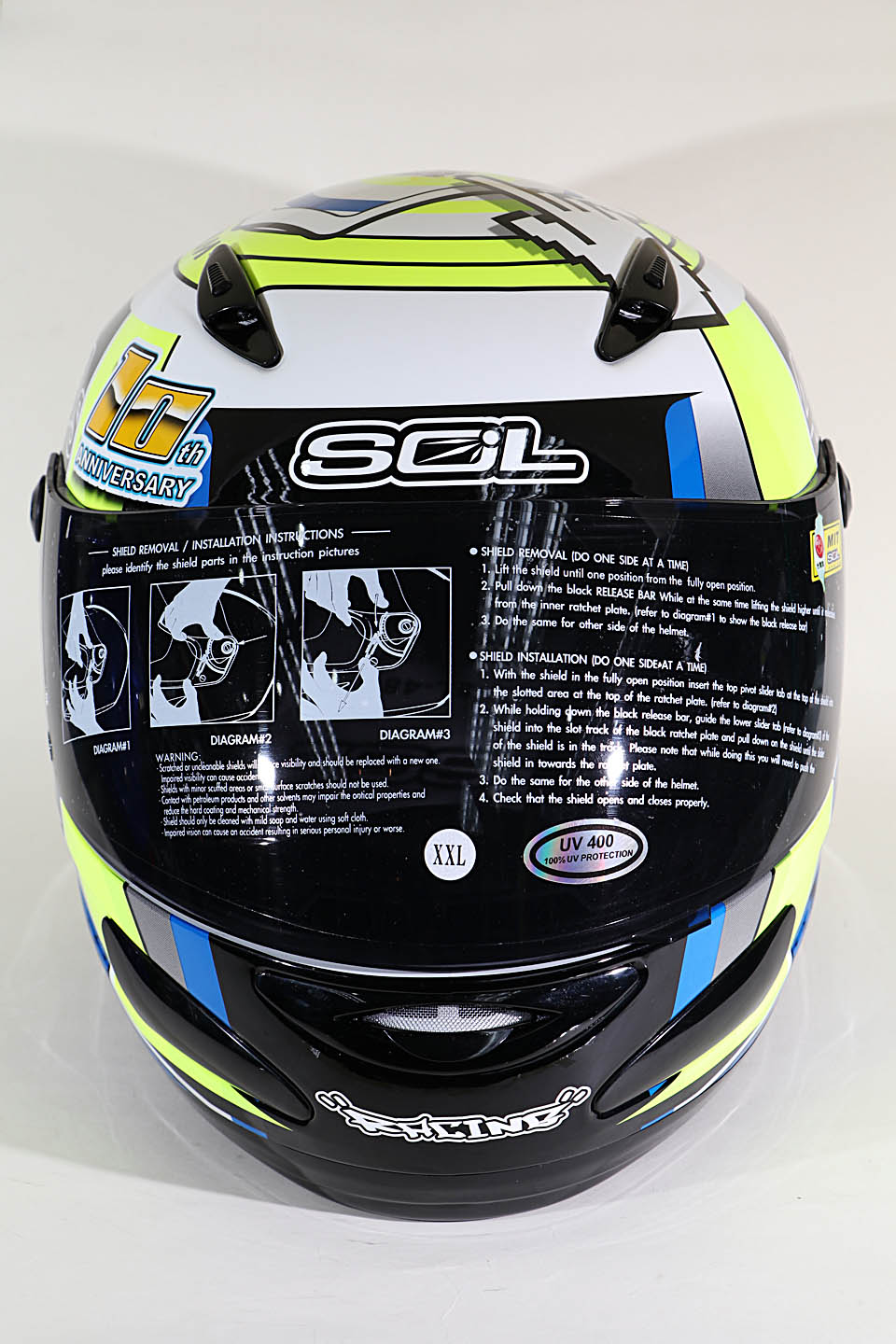 2016 SOL helmet