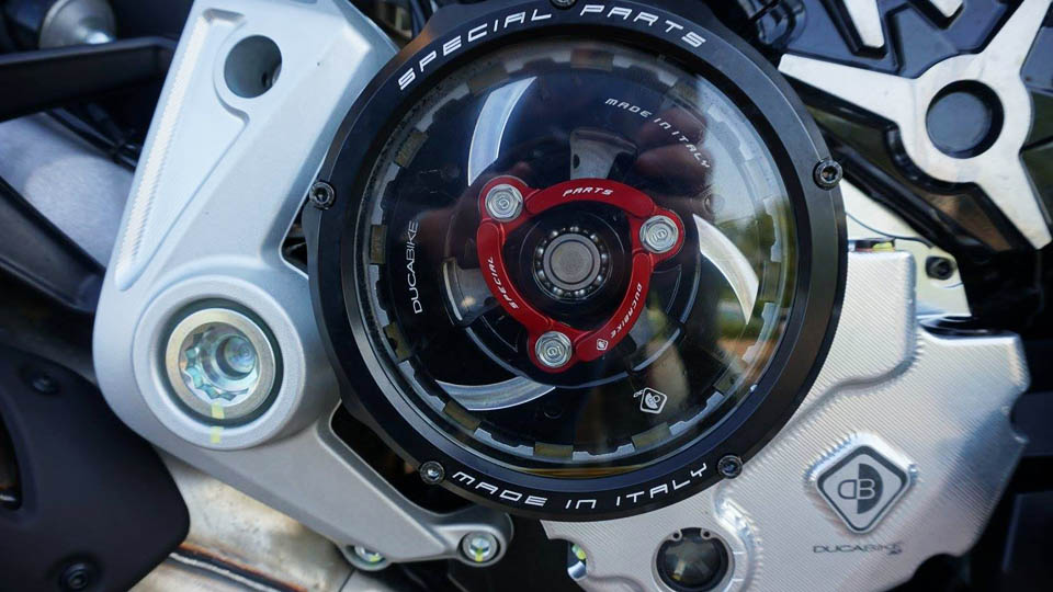 2016 Ducabike Clear Clutch Cover