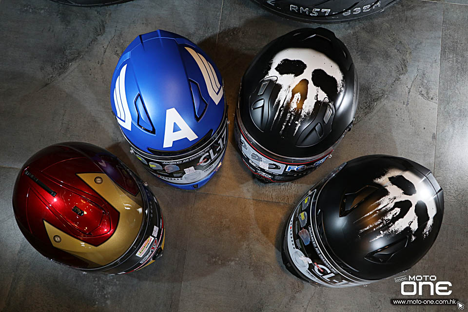 2016 HJC MARVEL HELMETS