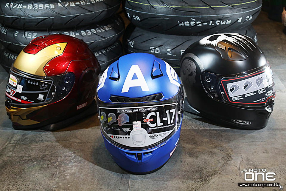 2016 HJC MARVEL HELMETS