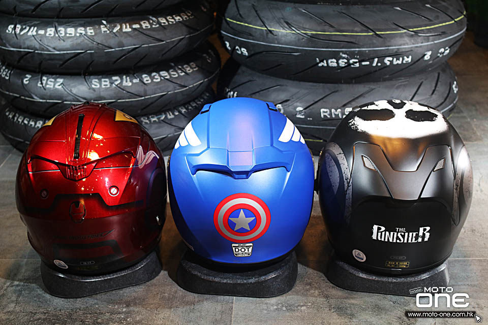 2016 HJC MARVEL HELMETS