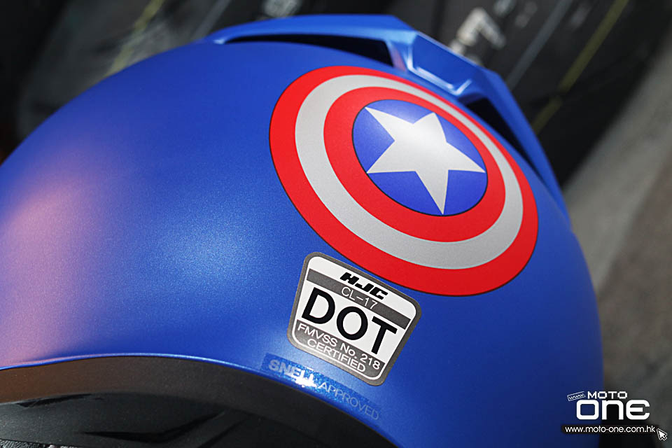 2016 HJC MARVEL HELMETS