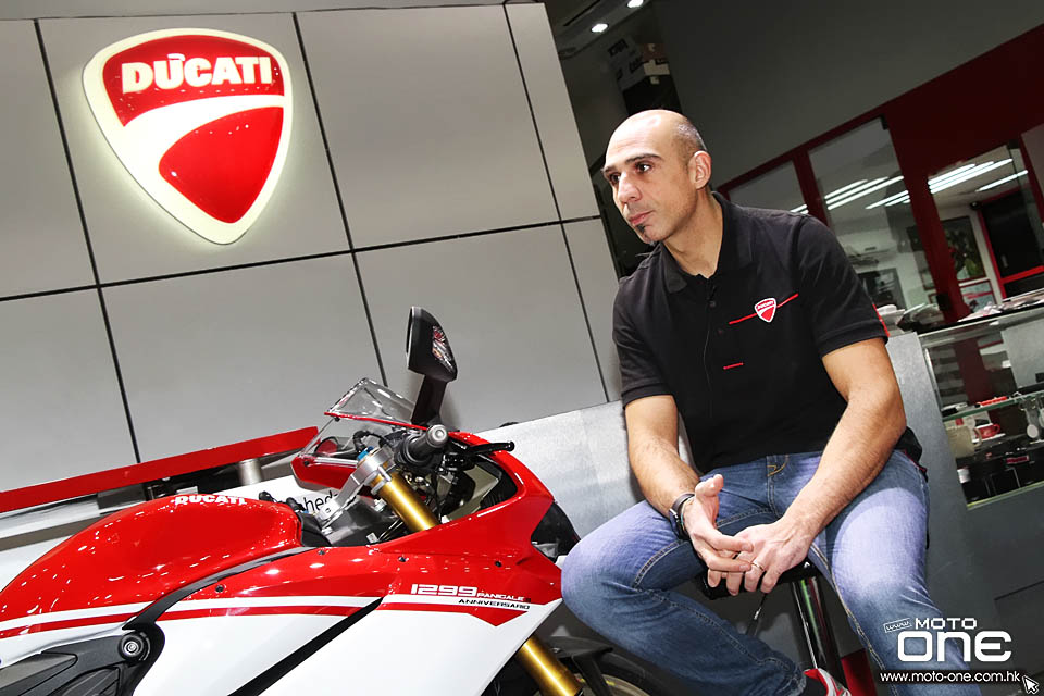 2017 DUCATI DRE Alessandro Valia