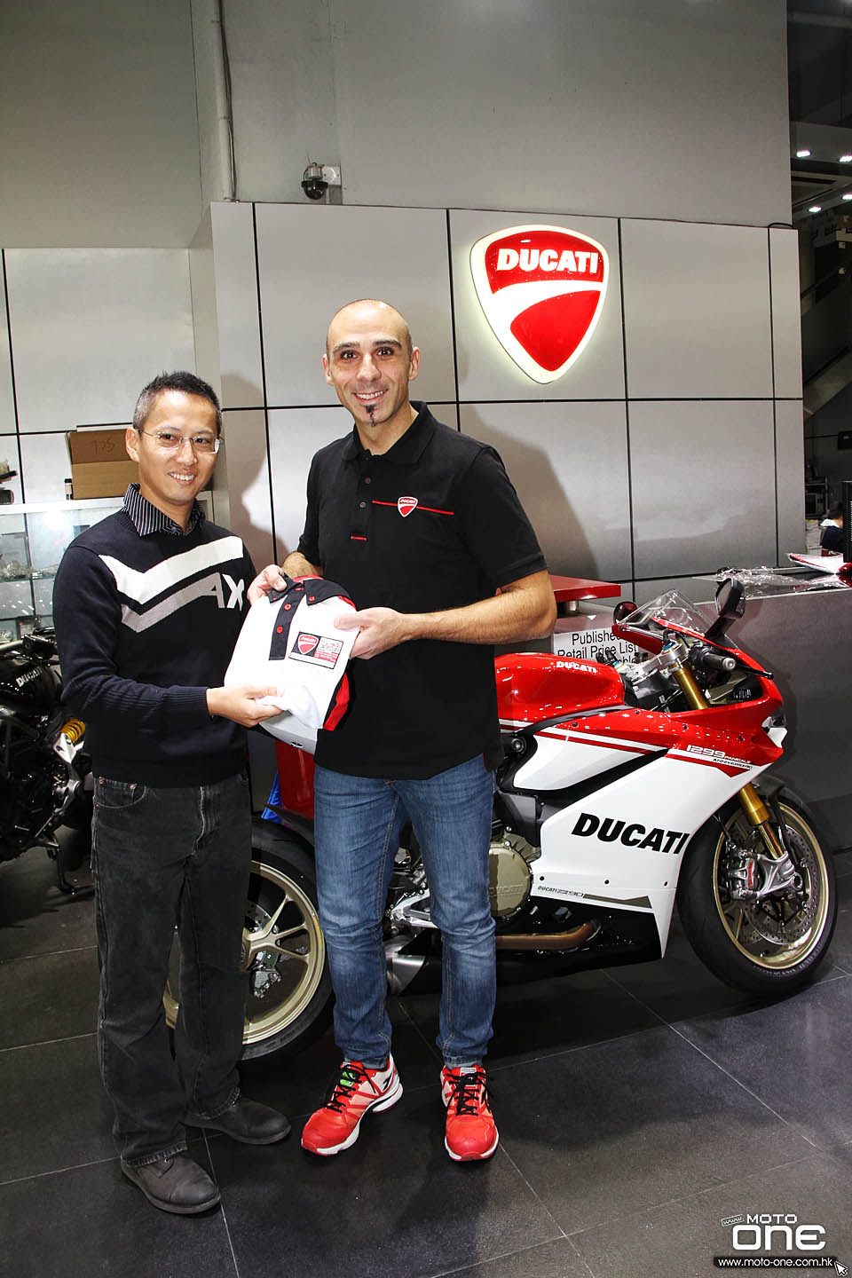 2017 DUCATI DRE Alessandro Valia