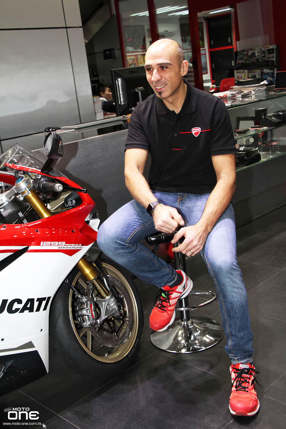 2017 DUCATI DRE Alessandro Valia