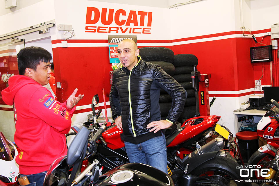 2017 DUCATI DRE Alessandro Valia