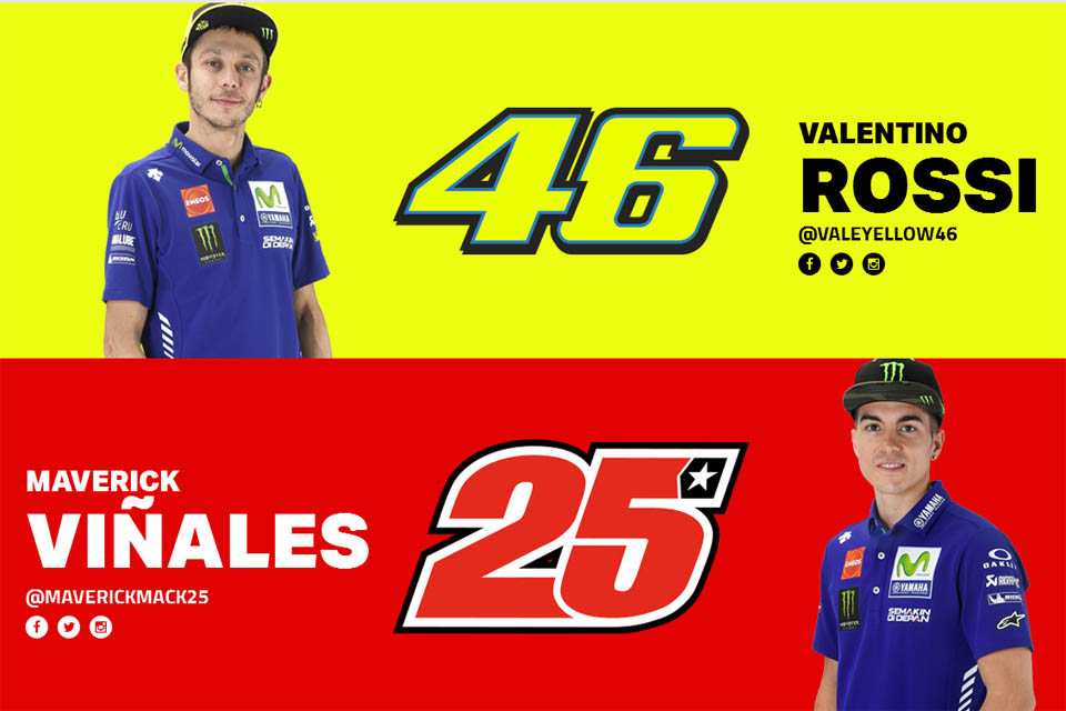 2017 YAMAHA YZF M1 Rossi Vinales Maverick Vinales