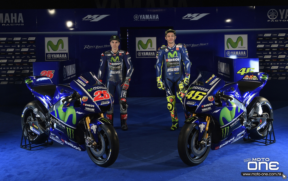 2017 YAMAHA YZF M1 Rossi Vinales Maverick Vinales
