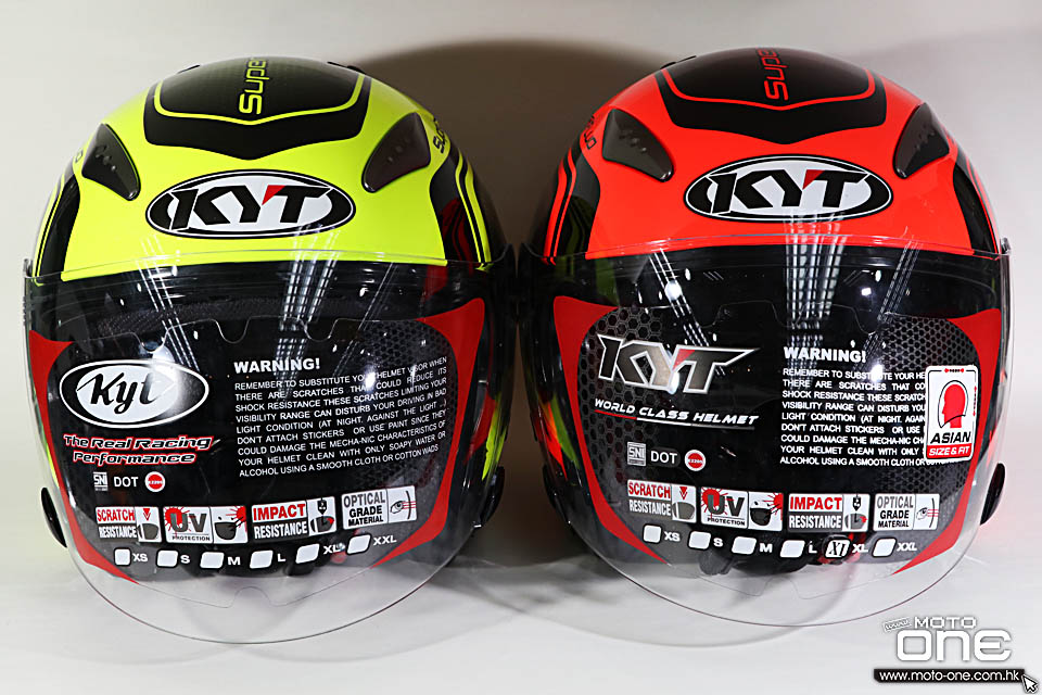 2017 KYT HELMETS