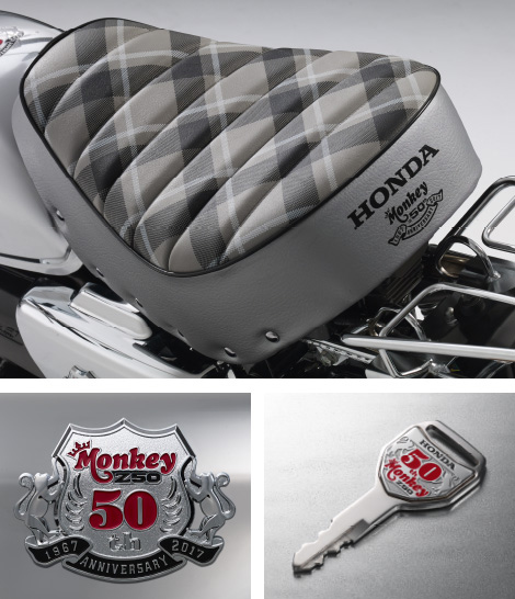 2017_HONDA Monkey 50th special