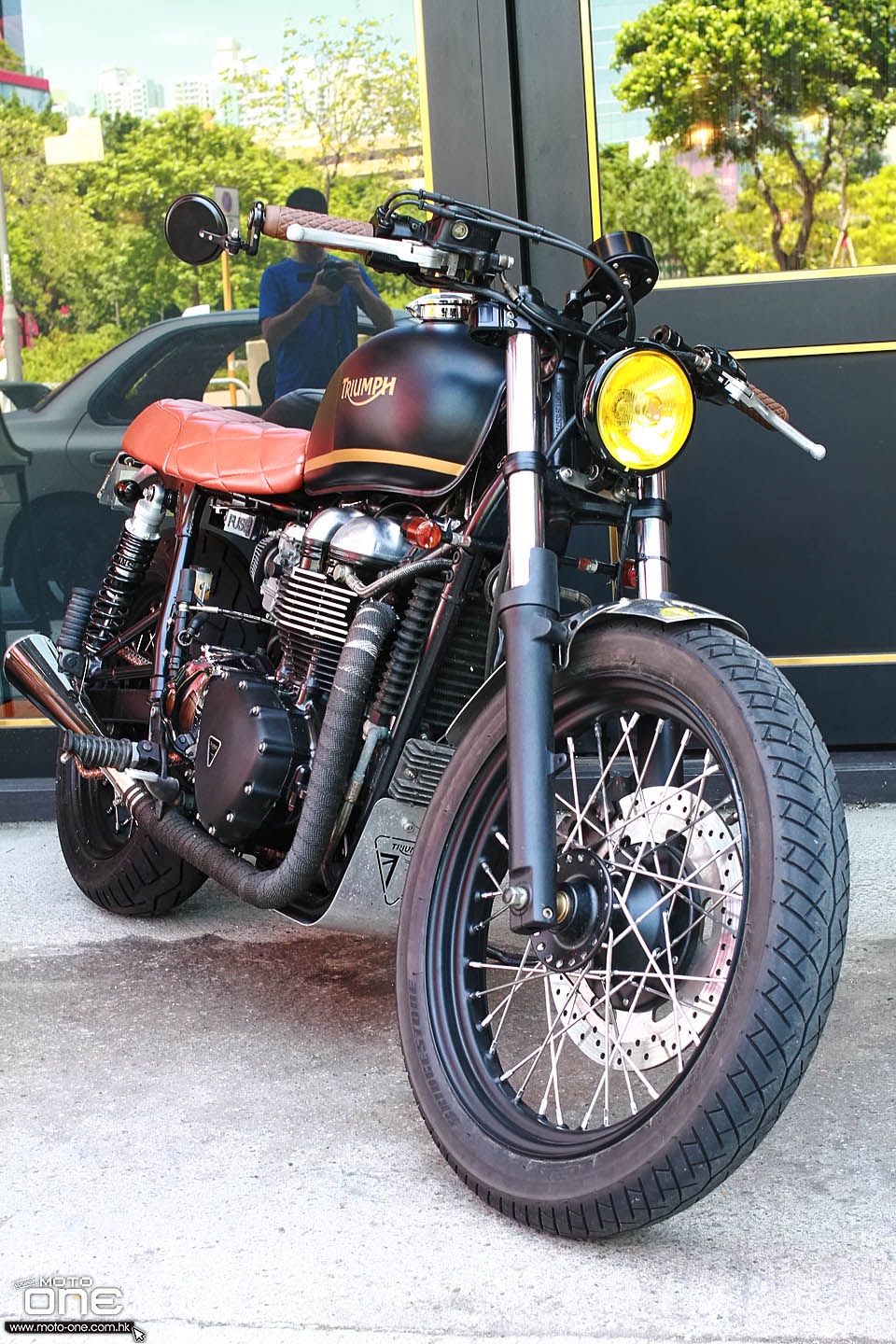 2017 Triumph T100 Cafer Racer