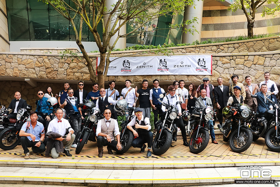 2017 Gentleman Ride MOTO GUZZI HK