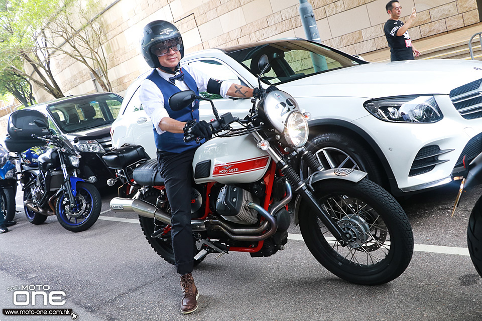 2017 Gentleman Ride MOTO GUZZI HK