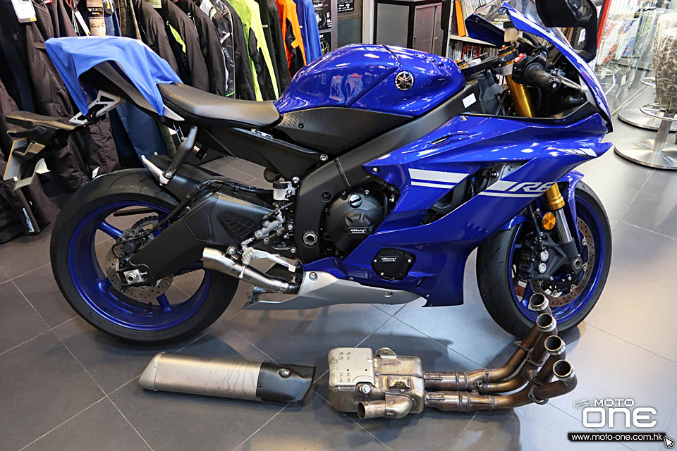 AKRAPOVIC 2017 YAMAHA R6 MEGAPHON