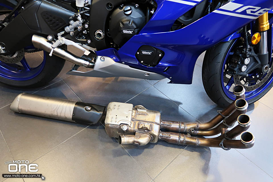 AKRAPOVIC 2017 YAMAHA R6 MEGAPHON